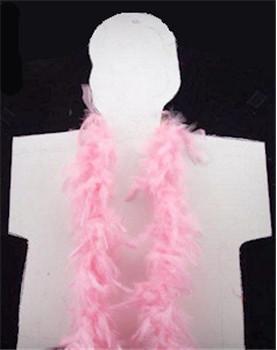 Candy Pink Feather Boa