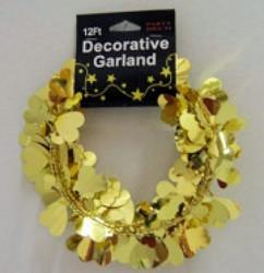 Heart Garland - Gold