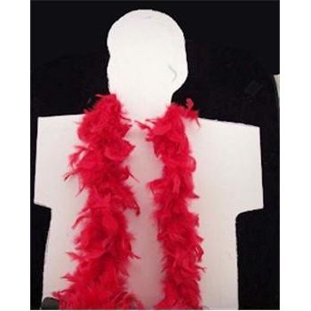 Red Feather Boa