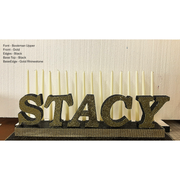 Bat Mitzvah Candle Lighting Board - Bookman Font