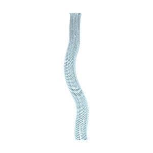 Silver Metallic Tubular Ribbon