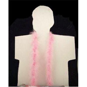 Candy Pink Marabou Boa