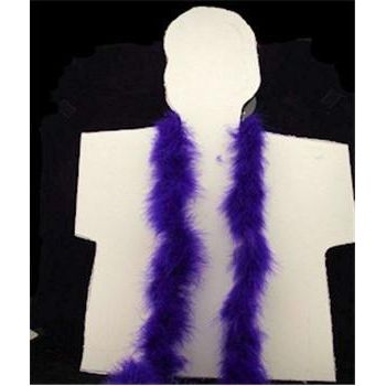 Purple Marabou Boa