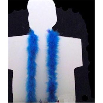 Turquoise Marabou Boa