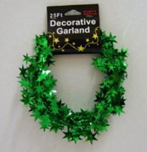 Green Star Garland