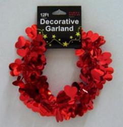 Heart Garland - Red