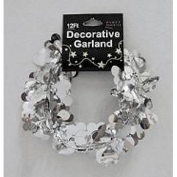 Heart Garland - Silver