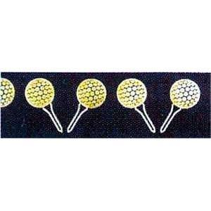 Gold Golf Tees Ribbon