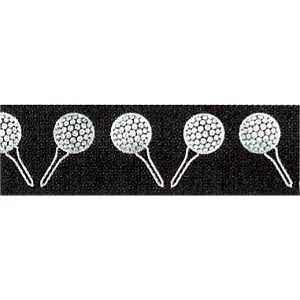Silver Golf Tees Ribbon