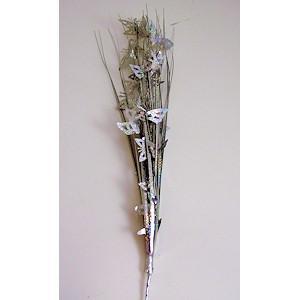 Butterfly Spray - Silver
