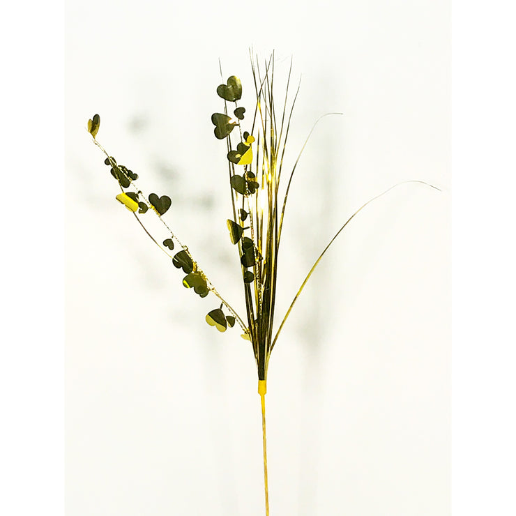 Hearts Spray - Gold