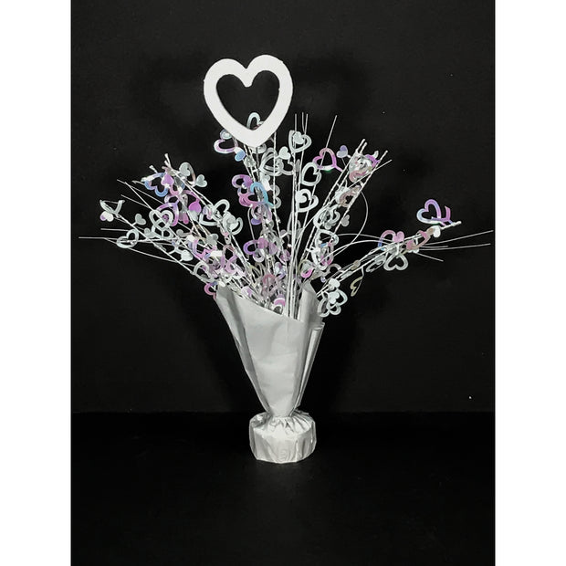 Heart Weight -White/Iridescent
