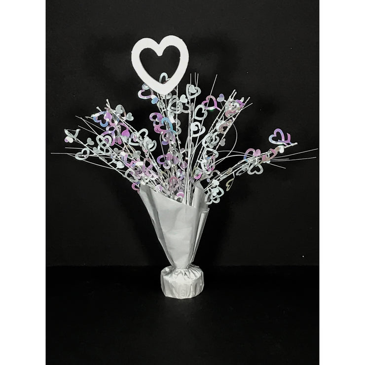 Heart Weight -White/Iridescent