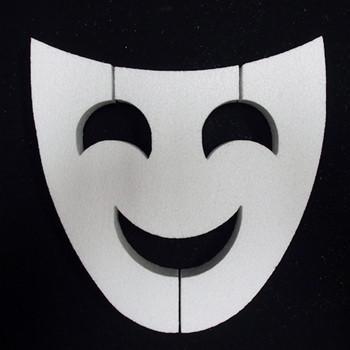 Comedy or Tragedy Mask (EPS Foam finished)