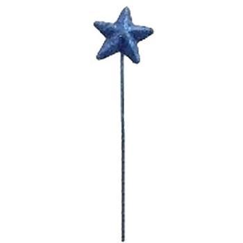 Blue Glitter Star