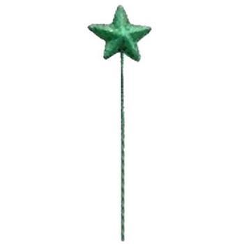 Green Glitter Star