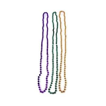 42" - 48" Metallic Beads