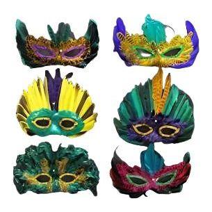 Feathered Mask