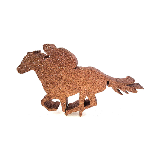 Horse & Rider Cut Out