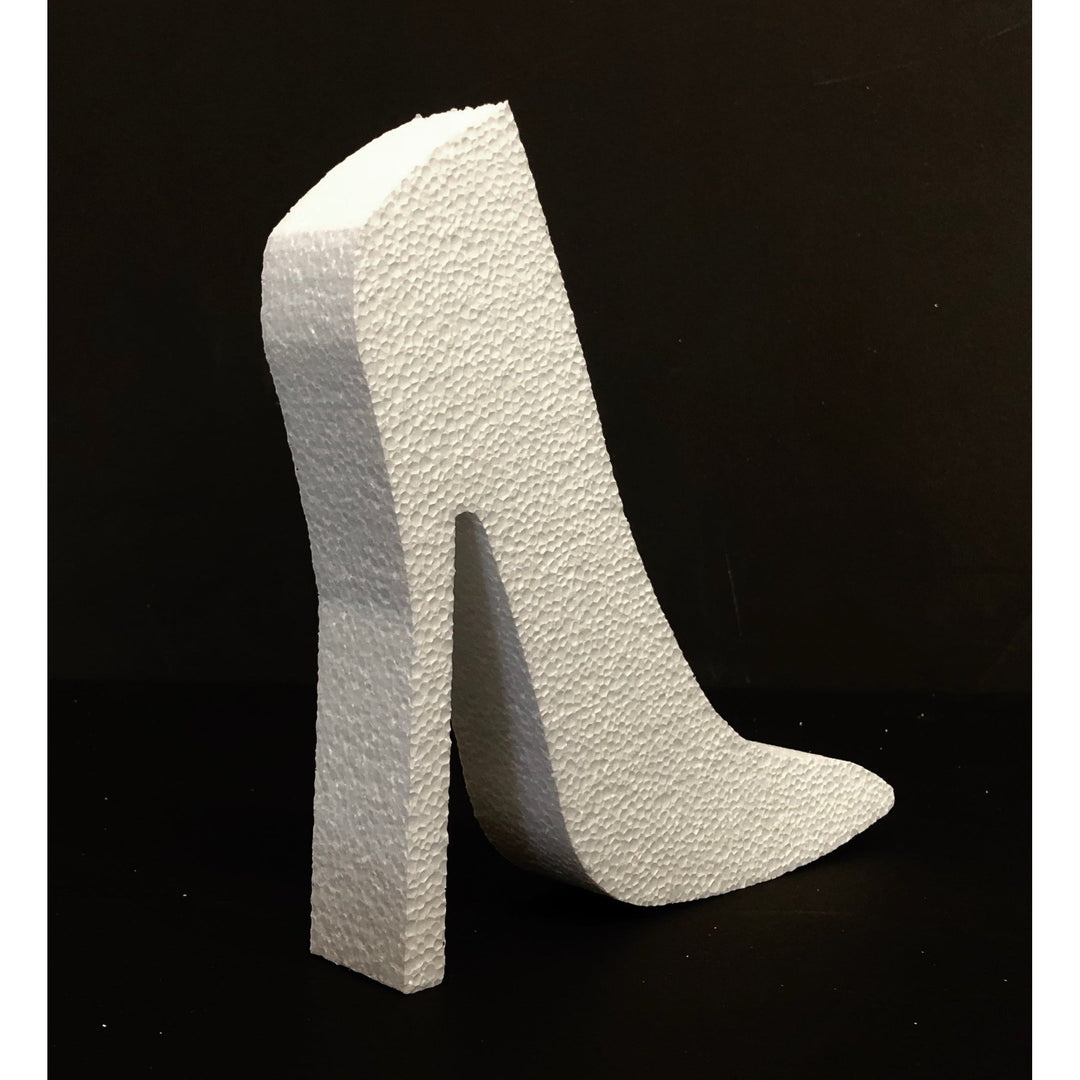 Unfinished High Heel Shoe EPS Foam Cutout Awesome Events
