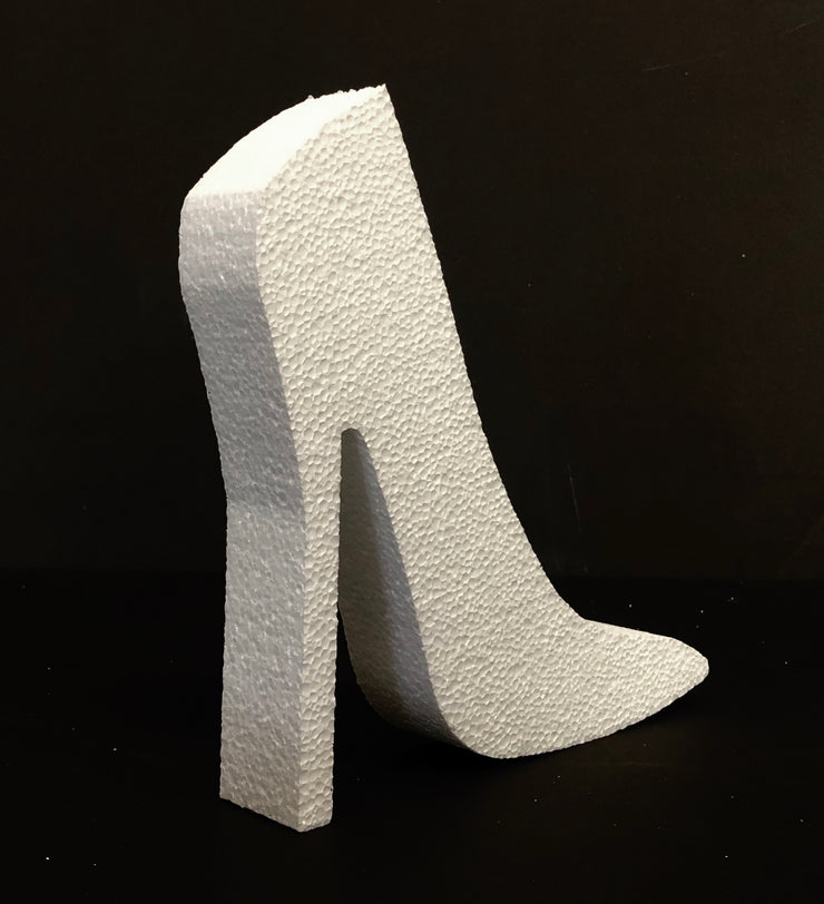 Unfinished High Heel Shoe (EPS Foam Cutout)