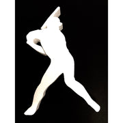 Baseball Hitter Glittered Cutout