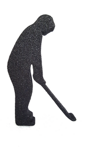 Male Golfer (EPS Foam Cutout)