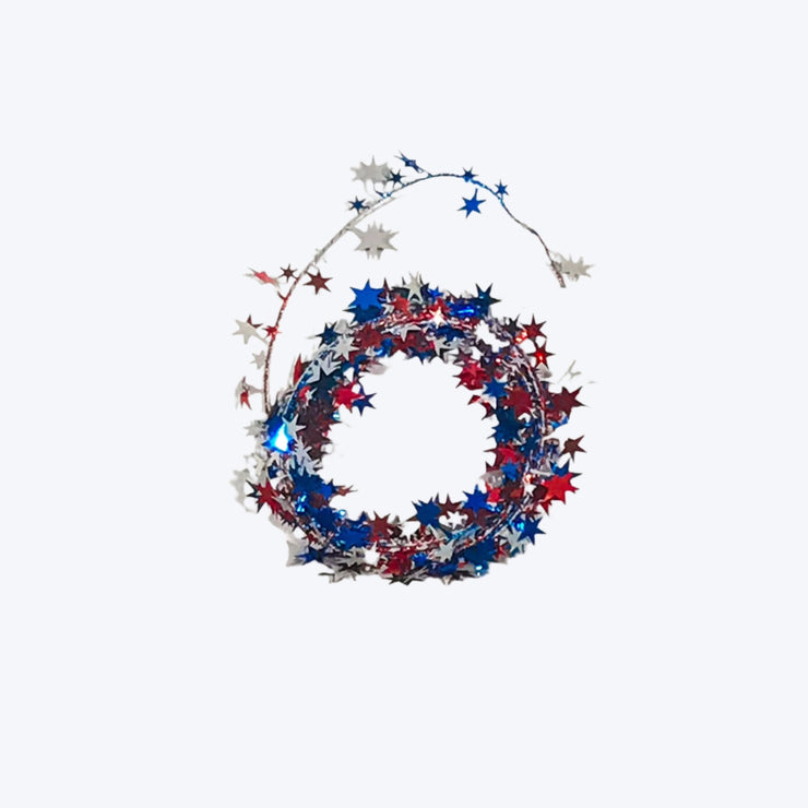 Red/White/Blue Star Garland