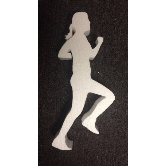 Jogging Female (EPS Foam Cutout)