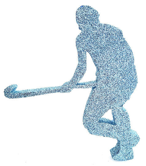 Field Hockey Player (EPS Foam Cutout)